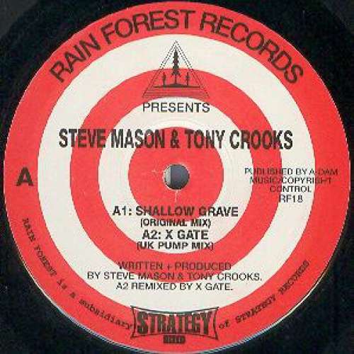 Cover Steve Mason & Tony Crooks - Shallow Grave (12) Schallplatten Ankauf
