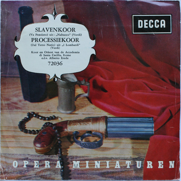 Cover Koor* En Orkest van de Accademia Di Santa Cecilia*, Giuseppe Verdi - Slavenkoor (7, Single) Schallplatten Ankauf