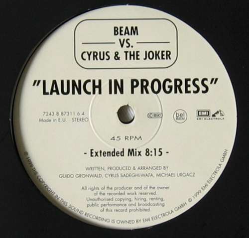 Cover Beam Vs. Cyrus & The Joker - Launch In Progress (12) Schallplatten Ankauf