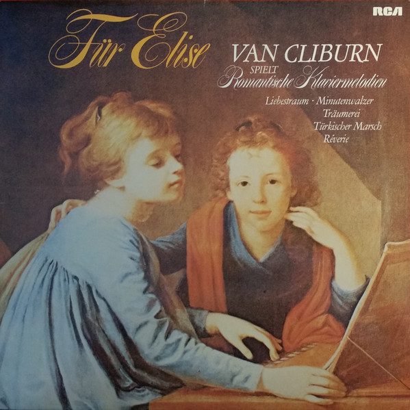 Cover Van Cliburn - Für Elise - Van Cliburn Spielt Romantische Klaviermelodien (LP) Schallplatten Ankauf