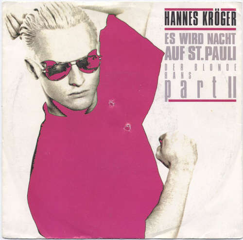 Bild Hannes Kröger - Es Wird Nacht Auf St. Pauli - Der Blonde Hans Part II (7, Single) Schallplatten Ankauf