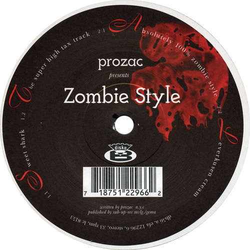 Cover Prozac - Zombie Style (12) Schallplatten Ankauf