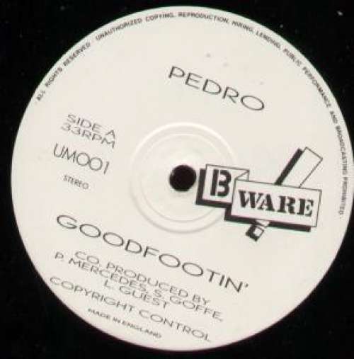Cover Pedro (33) - Goodfootin' (12) Schallplatten Ankauf