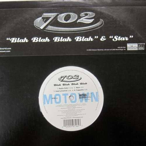 Cover 702 - Blah Blah Blah Blah / Star (12) Schallplatten Ankauf