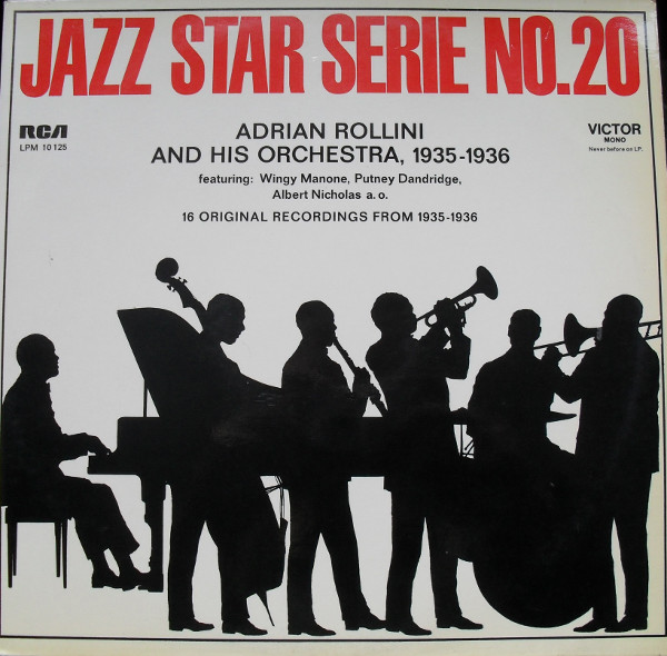 Cover Adrian Rollini And His Orchestra - 1935-1936 (LP, Comp, Mono) Schallplatten Ankauf