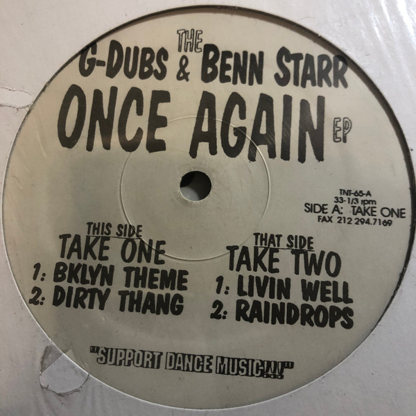 Cover G-Dubs & Benn Starr - Once Again EP (12, EP) Schallplatten Ankauf