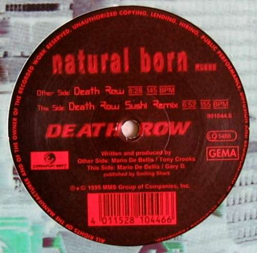 Cover Natural Born - Death Row (12) Schallplatten Ankauf