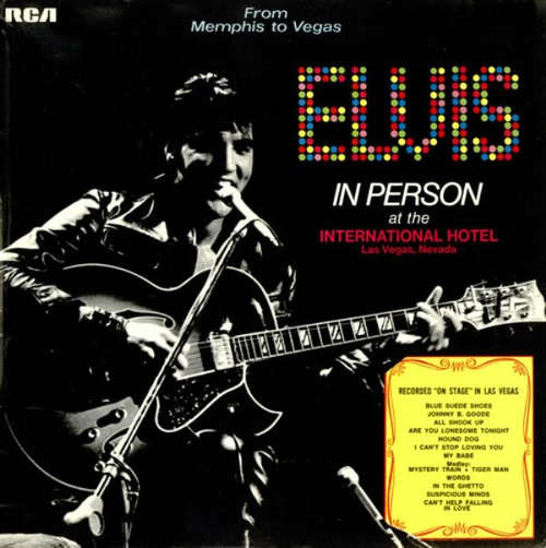 Cover Elvis Presley - From Memphis To Vegas / From Vegas To Memphis (2xLP, Album, RE, Gat) Schallplatten Ankauf