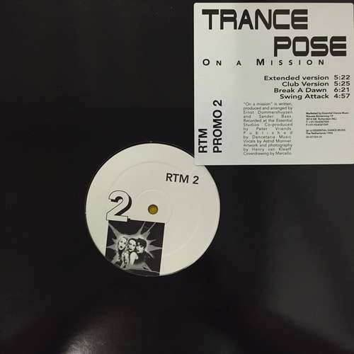 Cover zu Trance Pose - On A Mission (12, Promo) Schallplatten Ankauf