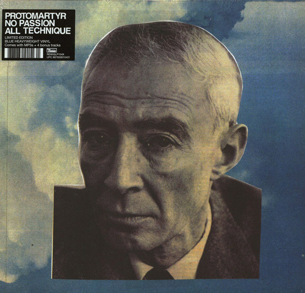 Cover Protomartyr (2) - No Passion All Technique (LP, Album, Ltd, RE, Blu) Schallplatten Ankauf