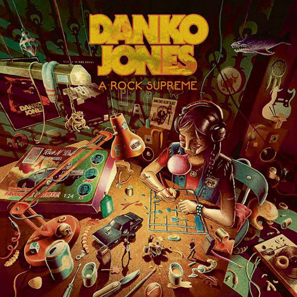 Cover Danko Jones - A Rock Supreme (LP, Album, Ltd) Schallplatten Ankauf
