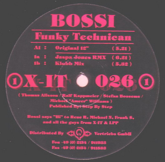 Bild Bossi - Funky Technican (12, Pin) Schallplatten Ankauf
