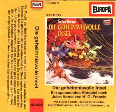 Cover Jules Verne (3) - Die Geheimnisvolle Insel  (Cass) Schallplatten Ankauf