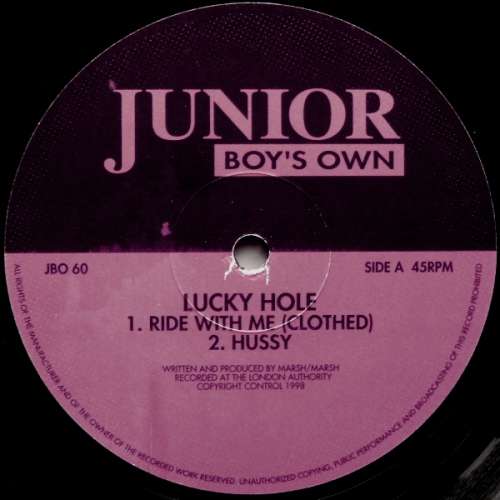 Cover Lucky Hole - Ride With Me (12) Schallplatten Ankauf