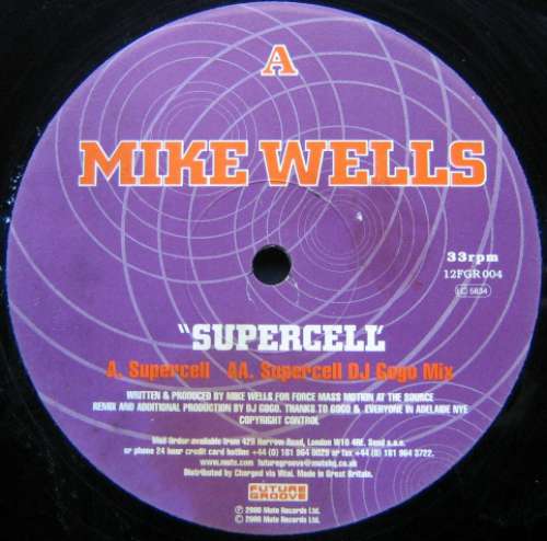 Cover Mike Wells - Supercell (12) Schallplatten Ankauf