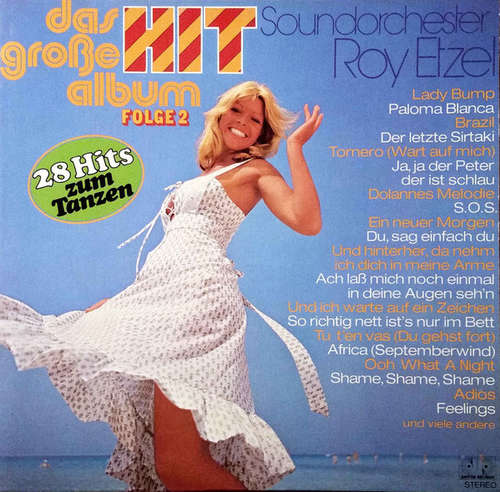 Cover Soundorchester Roy Etzel - Das Große Hit-Album (Folge 2) (2xLP) Schallplatten Ankauf