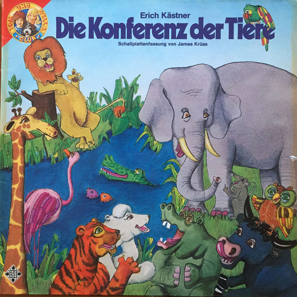 Cover Erich Kästner - Die Konferenz Der Tiere (LP, RE) Schallplatten Ankauf