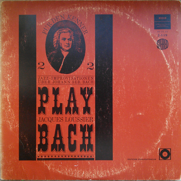 Cover Jacques Loussier - Play Bach 2 (Jazz-Improvisationen über Johann Seb. Bach) (LP, Album) Schallplatten Ankauf