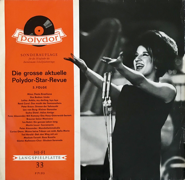 Cover Various - Die Grosse Aktuelle Polydor-Star-Revue - 5. Folge (LP, Comp, Mono) Schallplatten Ankauf