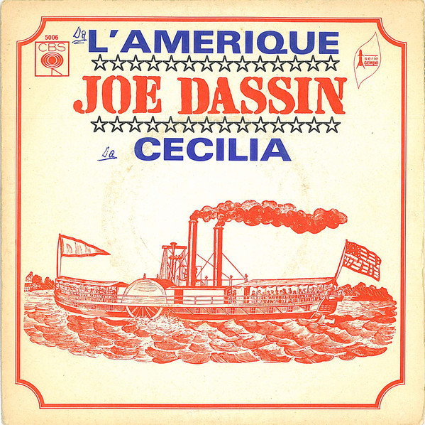 Cover Joe Dassin - L'Amérique / Cécilia (7, Single) Schallplatten Ankauf