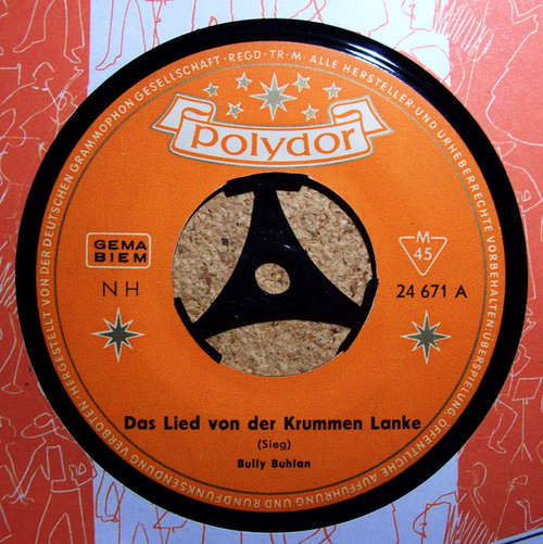 Cover Bully Buhlan - Das Lied Von Der Krummen Lanke (7, Single, Mono) Schallplatten Ankauf