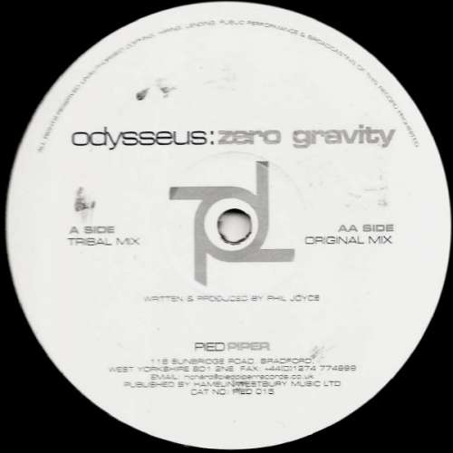 Cover Odysseus - Zero Gravity (12) Schallplatten Ankauf