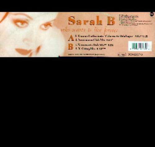 Cover Sarah B* - Who Wants To Live Forever (12) Schallplatten Ankauf