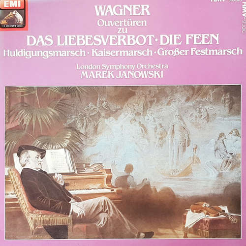 Bild Richard Wagner - Overturen zu Das Liebesverbot * Die Feen * Huldigungsmarsch * Kaisermarsch * GosBer Festmarsch (LP) Schallplatten Ankauf