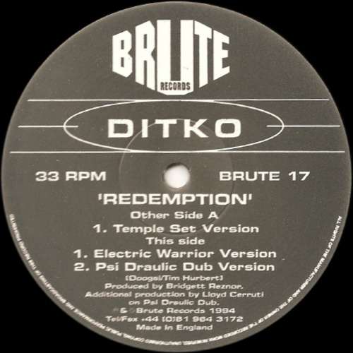 Cover Ditko - Redemption (12) Schallplatten Ankauf