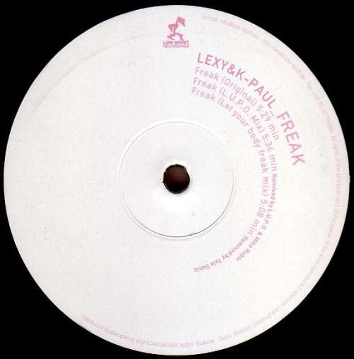 Cover Lexy & K-Paul - Freak (12) Schallplatten Ankauf