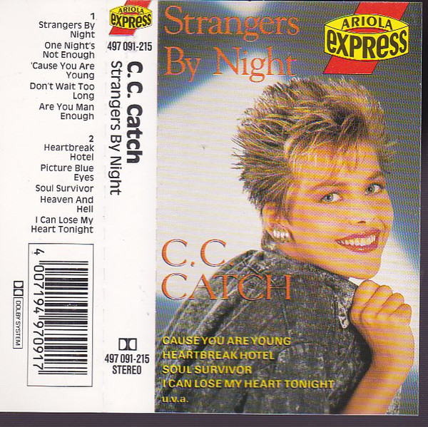 Cover C.C. Catch - Strangers By Night (Cass, Comp) Schallplatten Ankauf