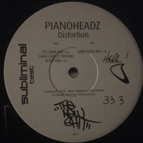Cover Pianoheadz* - Distortion (12, TP) Schallplatten Ankauf