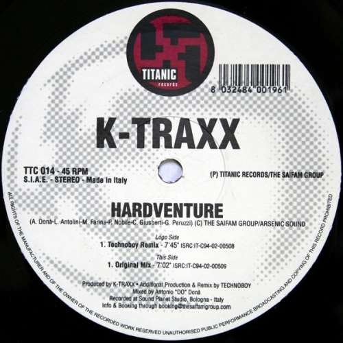 Cover K-Traxx - Hardventure (12) Schallplatten Ankauf