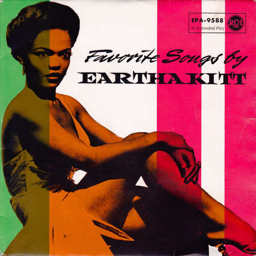 Cover Eartha Kitt With Henri René And His Orchestra - Favorite Songs By Eartha Kitt (7, EP) Schallplatten Ankauf