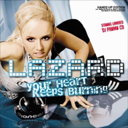 Cover Lazard - Your Heart Keeps Burning (Handz-Up Edition) (CDr, Maxi, Ltd, Promo, Car) Schallplatten Ankauf