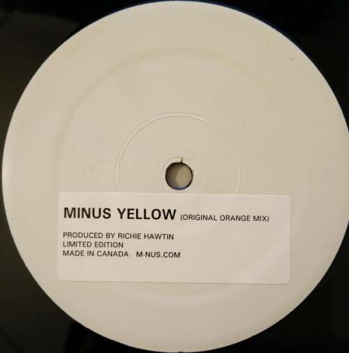 Cover Richie Hawtin - Minus Yellow (12, S/Sided, Ltd, Promo, W/Lbl, Sti) Schallplatten Ankauf