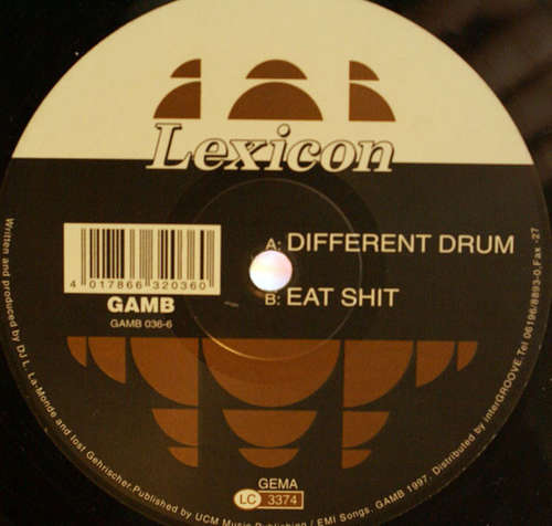 Cover Lexicon - Different Drum / Eat Shit (12) Schallplatten Ankauf