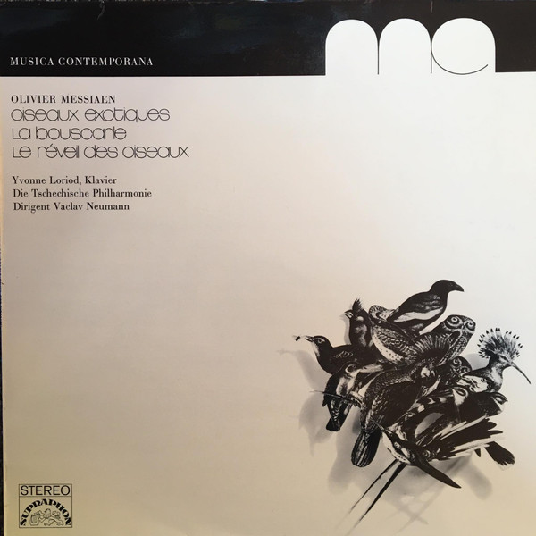 Cover zu Olivier Messiaen - Oiseaux Exotiques, La Bouscarle, Le Reveil Des Oiseaux (LP, Album) Schallplatten Ankauf