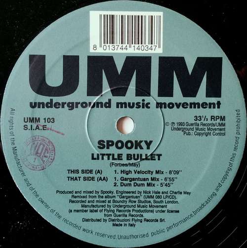 Cover Spooky - Little Bullet (12) Schallplatten Ankauf