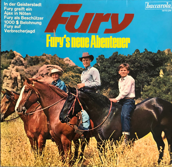 Cover Teddy Parker (2) - Fury - Fury's Neue Abenteuer (LP, Mono) Schallplatten Ankauf