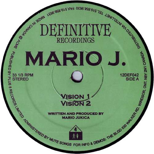 Cover Mario J.* - Vision (12) Schallplatten Ankauf