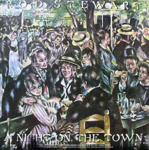 Cover Rod Stewart - A Night On The Town (LP, Album) Schallplatten Ankauf