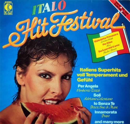 Cover Italo Hit Festival Schallplatten Ankauf
