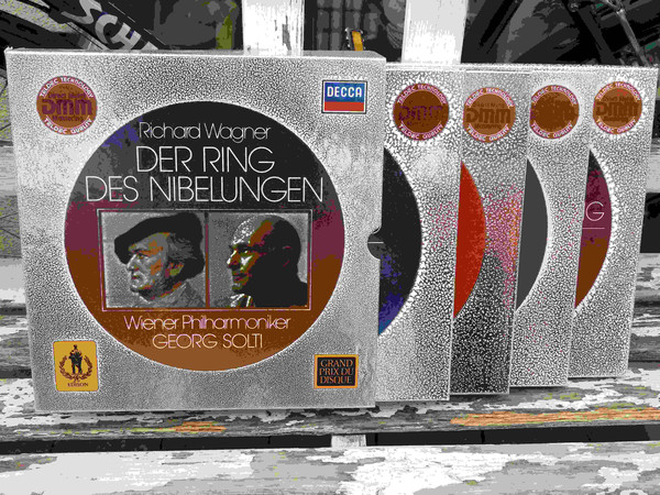 Cover Richard Wagner / Georg Solti - Der Ring Des Nibelungen (4xBox + 14xLP) Schallplatten Ankauf
