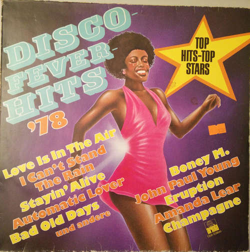Cover Various - Disco Fever Hits '78 Top Hits - Top Stars (LP, Comp, Club) Schallplatten Ankauf