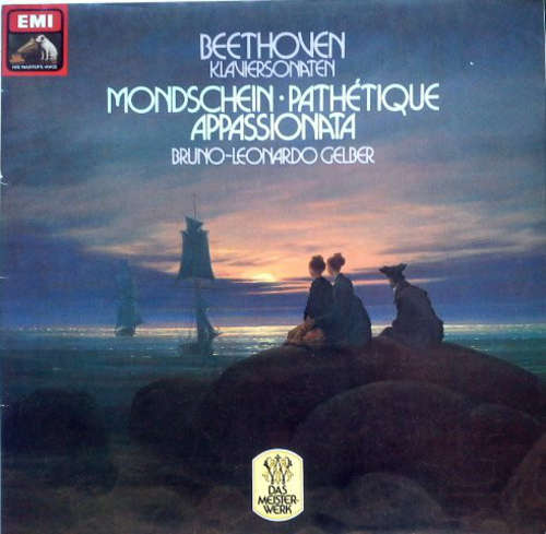 Cover Beethoven*, Bruno-Leonardo Gelber* - Mondschein • Pathétique • Appassionata (LP, Quad, RE) Schallplatten Ankauf