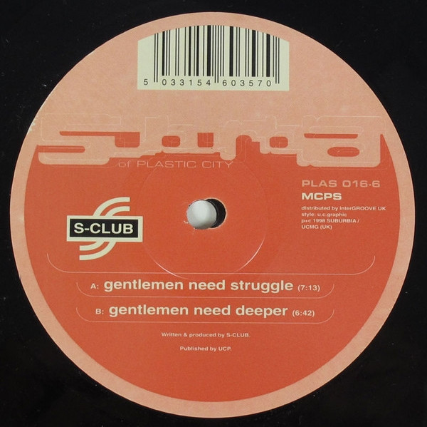 Cover S-Club - Struggle Gentlemen (12) Schallplatten Ankauf