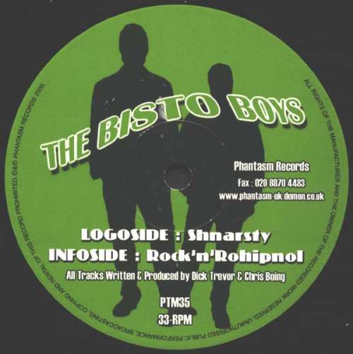 Cover The Bisto Boys - Shnarsty / Rock 'N' Rohipnol (12) Schallplatten Ankauf