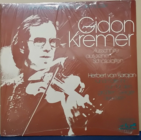 Bild Gidon Kremer - Ausschnitte Aus Seinen Schallplatten (LP, Promo) Schallplatten Ankauf