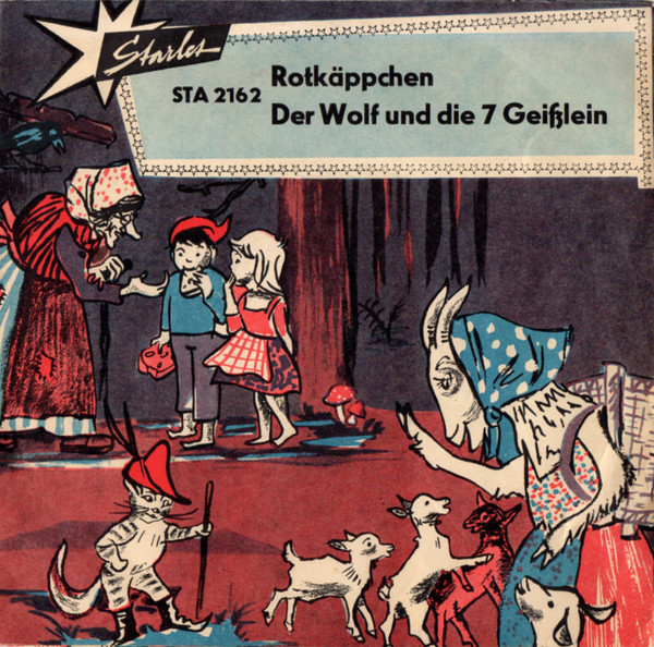 Cover Cordula Weinert - Rotkäppchen / Der Wolf Und Die Sieben Geißlein (7) Schallplatten Ankauf
